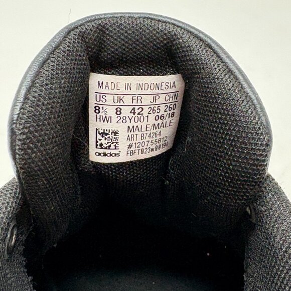 Adidas - Cloudfoam Advantage - Sneakers - Black - Men's - 8.5 - ART B74264 - Picture 8 of 10